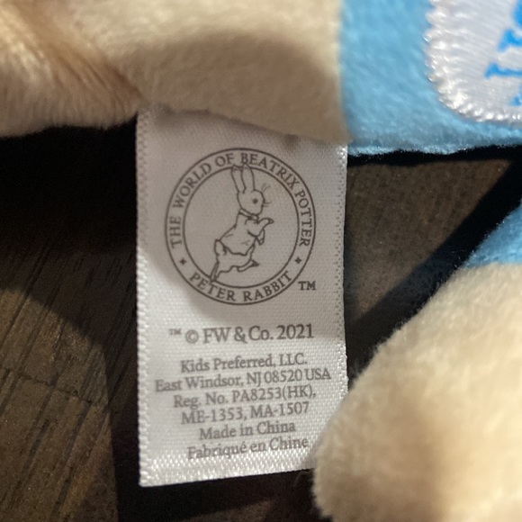 Kids Preferred Beatrix Potter Peter Rabbit Stuffed Animal Plush Toy - Picture 4 of 11